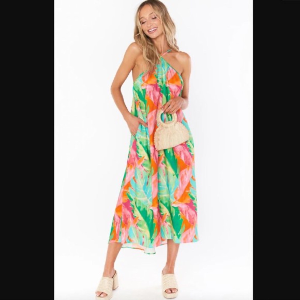 Show Me Your Mumu Lexington Midi Dress NWT